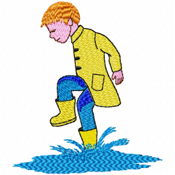 Characters Embroidery Design 11 Characters Embroidery Design 11